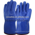 NMSAFETY atacado luvas de trabalho luvas de manopla pvc inverno luvas de pvc